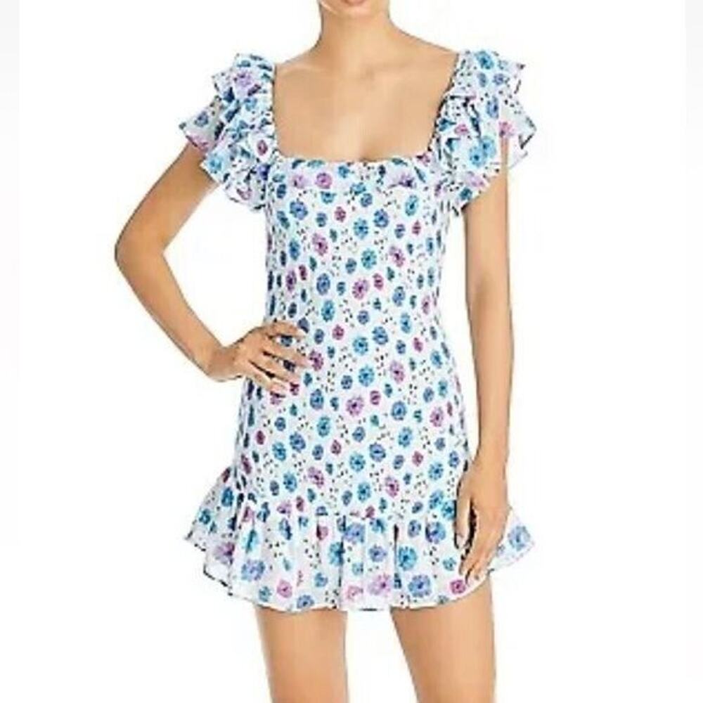 *NWT LoveShackFancy Kodie Dress in Deep Cotton Candy - Picture 3 of 12